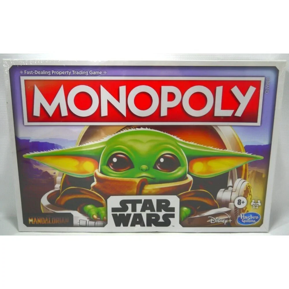 MONOPOLY Star Wars Mandalorian family board game HASBRO 2020, NEW